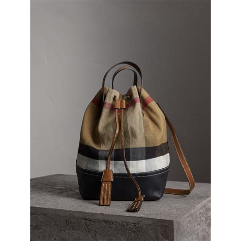 burberry bucket bags for sale